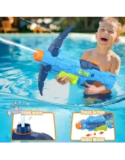 4 PCS Water Gun for er Squirt Guns Water Soaker Blaster 2 Nozzle 4 Shooting Modes Switch Crossbow Design 26 Ft Long Shooting Range Summer Toys Gun for Boys Girls Adults Outdoor Pool 4 PCS Water Gun for er Squirt Guns Water Soaker Blaster 2 Nozzle 4 Shooting Modes Switch Crossbow Design 26 Ft Long Shooting Range Summer Toys Gun for Boys Girls Adults Outdoor Pool