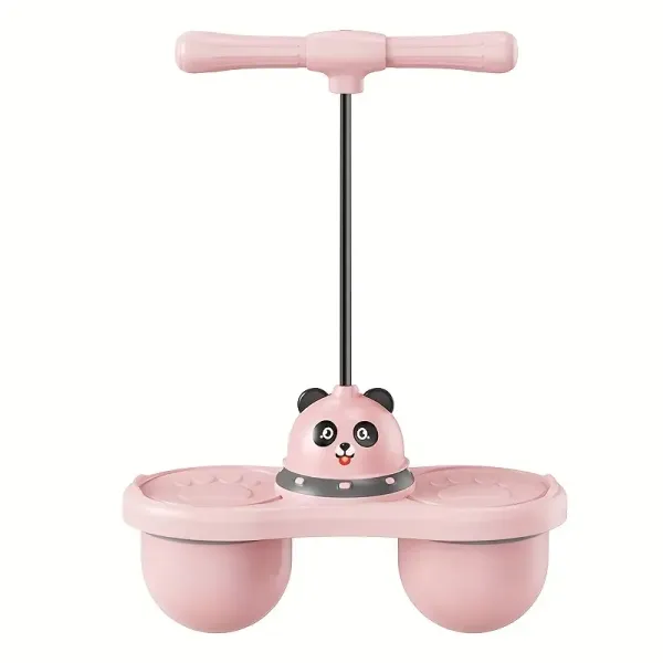 Specialized Balance Hopping Ball - Thickened Elastic Fitness Bouncer with Dual Balls and Double Support Points