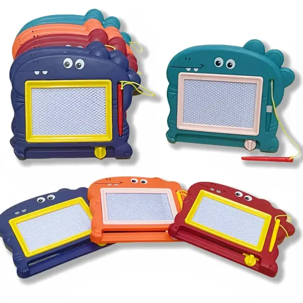 12pcs Mini Dinosaur Magnetic Drawing Boards - Erasable Doodle & Sketch Pads for Kids Ages 3-6, Perfect Birthday Party Favors And Goodie Bag Fillers