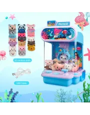 Arcade Claw Machine with Claw - Interactive Arcade Game with Moving Claw Arm, Money Slot & Prize Dispenser - Birthday Party/Fairground Carnival Game for Kids Ages 4-8 Arcade Claw Machine with Claw - Interactive Arcade Game with Moving Claw Arm, Money Slot & Prize Dispenser - Birthday Party/Fairground Carnival Game for Kids Ages 4-8