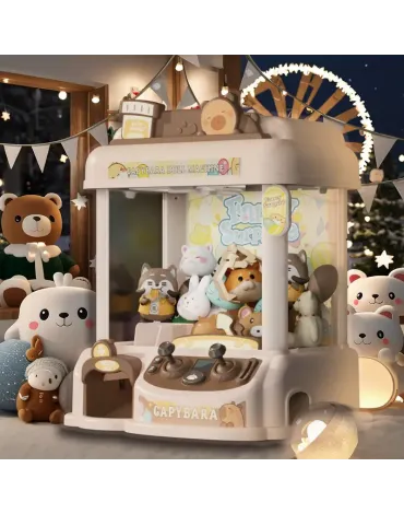 Claw Machine For Kids Girls Boys With Light Music, Capybara Theme, Exercise Hand-eye Coordination, Claw Toy For 4 5 6 7 8 Years Old, Christmas Gift, New Year Gift Claw Machine For Kids Girls Boys With Light Music, Capybara Theme, Exercise Hand-eye Coordination, Claw Toy For 4 5 6 7 8 Years Old, Christmas Gift, New Year Gift